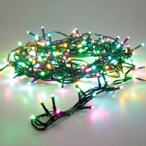 KALĖDINĖS LEMPUTĖS GIRLIANDA 120LED LAIKMATIS MULTICOLOR MACARON 700085