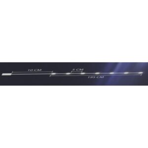 VIELINĖS LED GIRLIANDOS LEMPUTĖS SU BATERIJOMIS 40 LED ŠALTA BALTA 662284 - Image 5