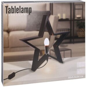 DEKORACINĖ LED ŽVAIGŽDĖ 35CM JUODA 378826 - Image 8