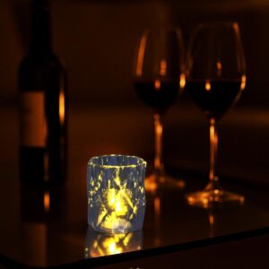 MINI DEKORACINĖ LEMPA 6 CM SKAIDRI ŠILTA BALTA 1 LED 782975 - Image 4