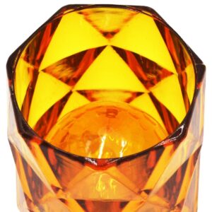 MINI DEKORACINĖ LEMPA 6 CM AMBER ŠILTA BALTA 1 LED 783002 - Image 2