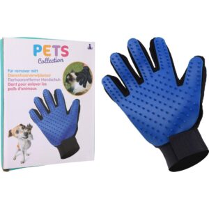 PIRŠTINĖ ŠUNIŲ IR KAČIŲ ŠUKAVIMUI MĖLYNA SU DYGLIAIS 905939 - Image 5
