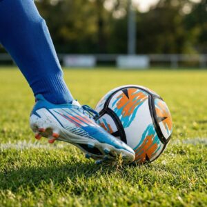 FUTBOLO KAMUOLYS ENERO 6 PLOKŠČIŲ ORANŽINIS-TURKIO SPALVOS R.2 1076256 - Image 4
