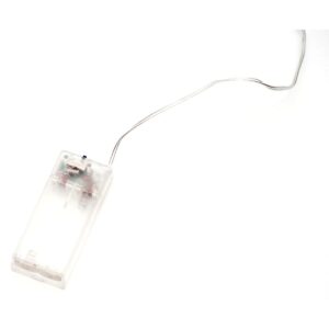 STIKLINIS KALĖDŲ ŽAISLIUKAS LAŠO FORMOS LED 10CM RAUDONAS 209878 - Image 10