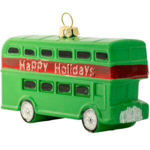 PLASTIKINIS KALĖDINIS ŽAISLIUKAS FORMA TURISTINIS AUTOBUSAS 1065984 - Image 2