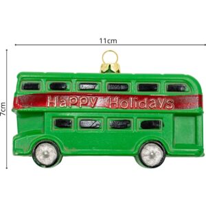 PLASTIKINIS KALĖDINIS ŽAISLIUKAS FORMA TURISTINIS AUTOBUSAS 1065984 - Image 4
