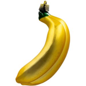 DEKORACINIS PLASTIKINIS KALĖDŲ ŽAISLIUKAS SAUGUS 7VNT BANANAI MICA 925360 - Image 2