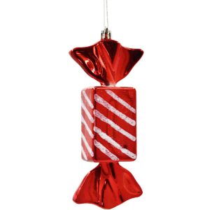 PLASTIKINIS KALĖDINIS ŽAISLIUKAS FORMAI 15CM SALDŽIAI 8VNT. MICA 263965 - Image 7