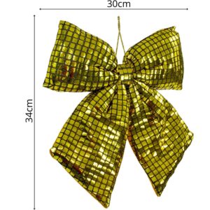 DEKORACINIS KASPINAS AUKSINIS 30x34CM MICA 271458 - Image 7