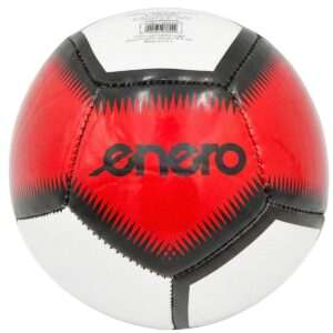 FUTBOLO KAMUOLYS ENERO MINI 12 PLOKŠČIŲ BALTAS RAUDONAS 1 DYDŽIO 1076249
