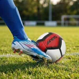FUTBOLO KAMUOLYS ENERO MINI 12 PLOKŠČIŲ BALTAS RAUDONAS 1 DYDŽIO 1076249 - Image 4