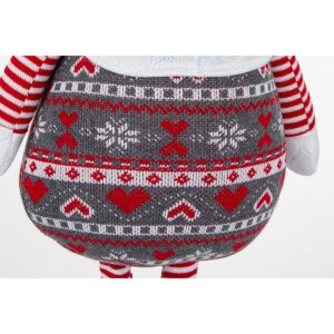 NYKŠTUKAS GNOMAS SU TELESKOPINĖMIS KOJOMIS BALTAS 80-115CM 1041506 - Image 6