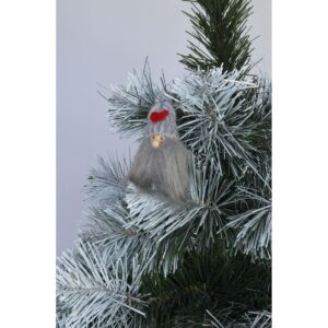KALĖDINIS ŽAISLIUKAS ILGABRUDIS KALĖDŲ SENELIS PILKAS 1044316 - Image 3