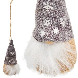 PAKABUKAS KALĖDINIS ŽAISLIUKAS NYKŠTUKAS PILKAS 11CM 1044446