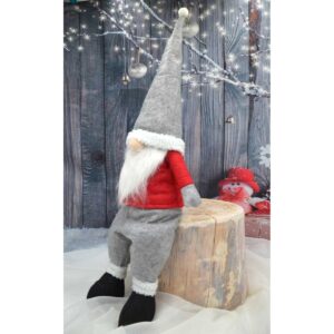 DEKORACINIS KALĖDŲ SENELIS LAZY SANTA 45+20CM 1045085 - Image 4