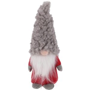 DEKORACINIS KALĖDŲ SENELIS 22CM PILKAS 1065403