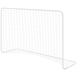 FUTBOLO VARTAI ENERO SU TINKLU 182x122x61CM BALTI 1003139