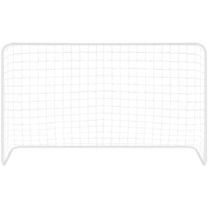 FUTBOLO VARTAI ENERO SU TINKLU 182x122x61CM BALTI 1003139 - Image 4