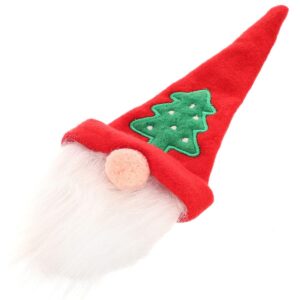 KALĖDINĖ DEKORACIJA KALĖDŲ SENELIS BUTELIO DĖKLAS STALO ĮRANKIAMS SERVETĖLĖMS 1048123 - Image 2