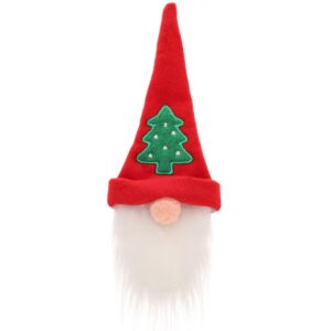 KALĖDINĖ DEKORACIJA KALĖDŲ SENELIS BUTELIO DĖKLAS STALO ĮRANKIAMS SERVETĖLĖMS 1048123 - Image 3