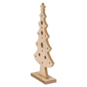 MEDINĖ DEKORATYVINĖ EGLUTĖ 32CM ŽVAIGŽDĖ 1038544 - Image 2