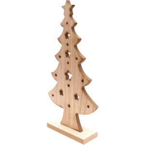 MEDINĖ DEKORATYVINĖ EGLUTĖ 32CM ŽVAIGŽDĖ 1038544 - Image 6