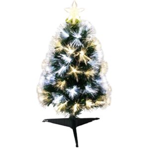 DEKORACINĖ ŠVIESOLAIDINĖ EGLUTĖ ŠILTA ŠALTA BALTA 60CM 508858 - Image 3
