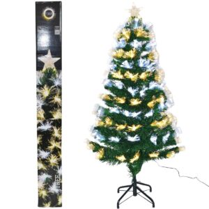 ŠVIESOLAIDINĖ DEKORATYVINĖ EGLUTĖ ŠILTA ŠALTA BALTA 120CM 7508896