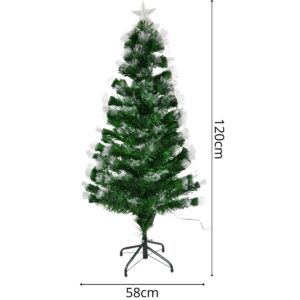 ŠVIESOLAIDINĖ DEKORATYVINĖ EGLUTĖ ŠILTA ŠALTA BALTA 120CM 7508896 - Image 3