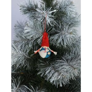 DEKORACINĖ LĖLĖ SU MAIŠELIU MĖLYNA GIRL 7,5CM 1044378 - Image 6