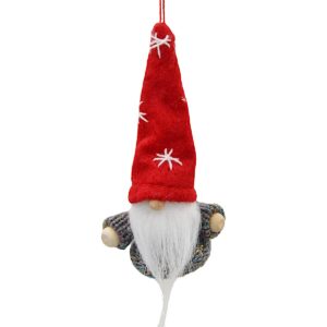 PAKABUKAS KALĖDINIS ŽAISLIUKAS NYKŠTUKAS RAUDONAS 11CM 1044422 - Image 2