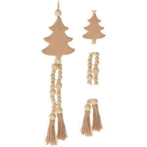 DEKORACINIS PAKABUKAS BOHO ECO NATURA MEDINĖ EGLUTĖ 1054827