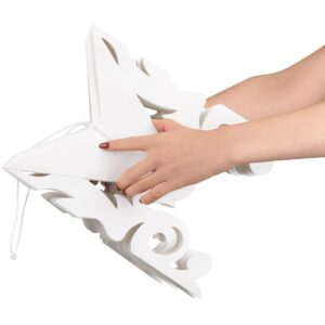 POPIERINĖ DEKORACIJA SNAIGĖ SKERSMUO 64 CM BALTA 1058078 - Image 4