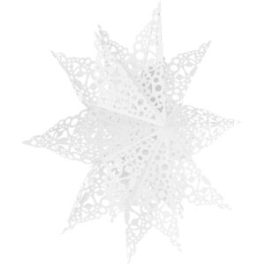 POPIEROWA DEKORACJA PŁATEK ŚNIEGU SKERSMUO 64 CM BALTA DELUXE 1058085 - Image 2