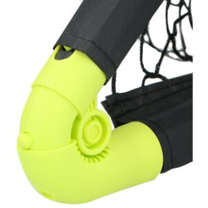 2 FUTBOLO VARTŲ RINKINYS SU TINKLU 55x44x44CM DUNLOP 133584 - Image 6