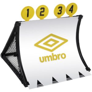 FUTBOLO TRENIRUOČIŲ REBOUNDER TINKLAS VARTAI 4-VIENAME 75x78x58CM UMBRO 269085