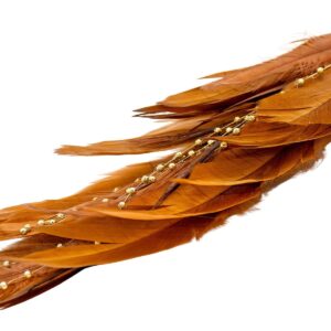 DEKORACINIS PAUKŠTIS SU SEGTUKU 38CM RUDAS VARINIS 1078373 - Image 3