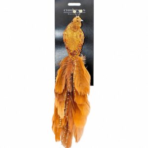 DEKORACINIS PAUKŠTIS SU SEGTUKU 38CM RUDAS VARINIS 1078373 - Image 10