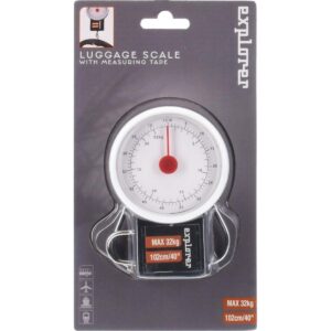 BAGAŽO SVARSTYKLĖS SU MATUOKLIU MAX 32KG PROWORLD 597210 - Image 2