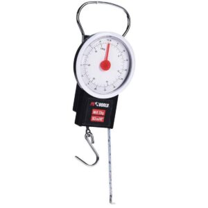 BAGAŽO SVARSTYKLĖS SU MATUOKLIU MAX 32KG PROWORLD 597210 - Image 3
