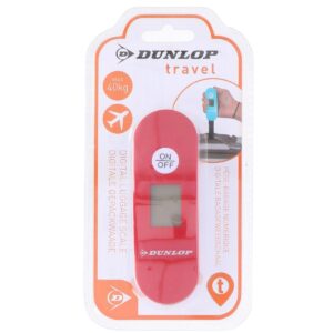 ELEKTRONINĖ TURISTINĖ SVARSTYKLĖS MAX 40 KG DUNLOP RAUDONOS 1060538 - Image 2