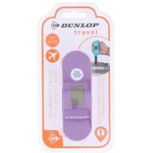 ELEKTRONINĖ TURISTINĖ SVARSTYKLĖS MAX 40 KG DUNLOP VIOLETINĖS 1060545 - Image 2