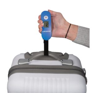 ELEKTRONINĖ TURISTINĖ SVARSTYKLĖS MAX 40 KG DUNLOP MĖLYNOS 1060552