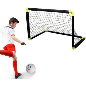 SULANKSTOMI FUTBOLO VARTAI SU TINKLU 90x59x61CM DUNLOP 133591 - Image 2