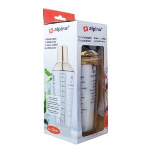 STIKLINĖ KOKTEILIŲ PLAKIKLĖ 450ML ALPINA 495880 - Image 8