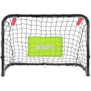 2 METALINIŲ VARTŲ RINKINYS SU TINKLU, FUTBOLO KAMUOLIU IR POMPA 60X45X24CM ENERO 1053233 - Image 6