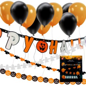 DEKORACIJŲ RINKINYS HAPPY HALLOWEEN 14 ELEMENTŲ 941471