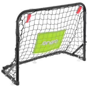 2 METALINIŲ VARTŲ RINKINYS SU TINKLU, FUTBOLO KAMUOLIU IR POMPA 60X45X24CM ENERO 1053233 - Image 9