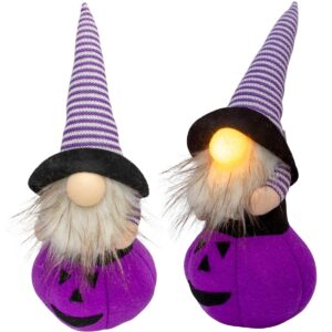 DEKORACINĖ FIGŪRĖLĖ ANT MOLIŪGO 25CM LED HALLOWEEN VIOLETINĖ 1064239 - Image 2