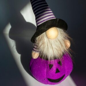 DEKORACINĖ FIGŪRĖLĖ ANT MOLIŪGO 25CM LED HALLOWEEN VIOLETINĖ 1064239 - Image 3